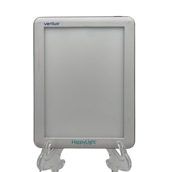 Verilux HappyLight Therapy Lamp White Compact Design For Boosting Mood & Energy - Picture 1 of 3